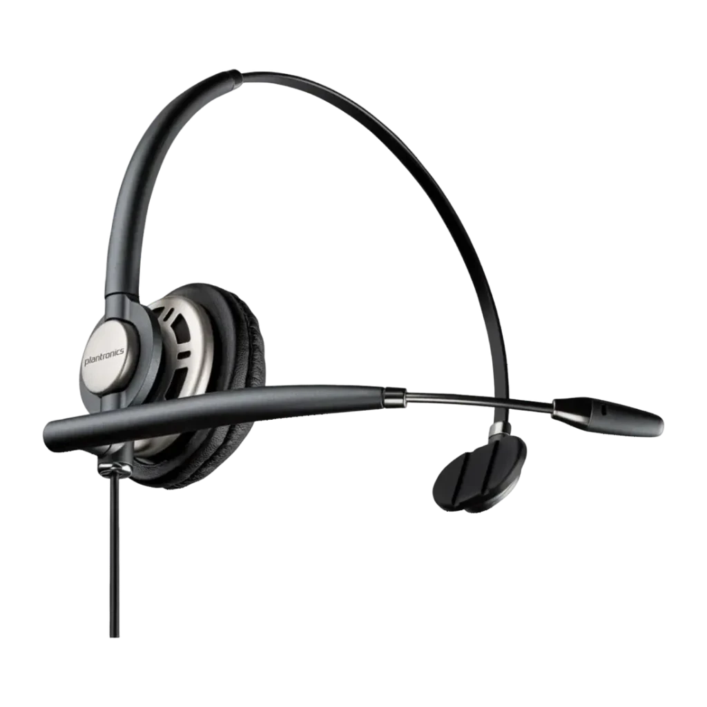 Auriculares Poly EncorePro HW715 Reducción de ruido Diadema Monoaural USB Tipo A Negro, detalle: auricular único
