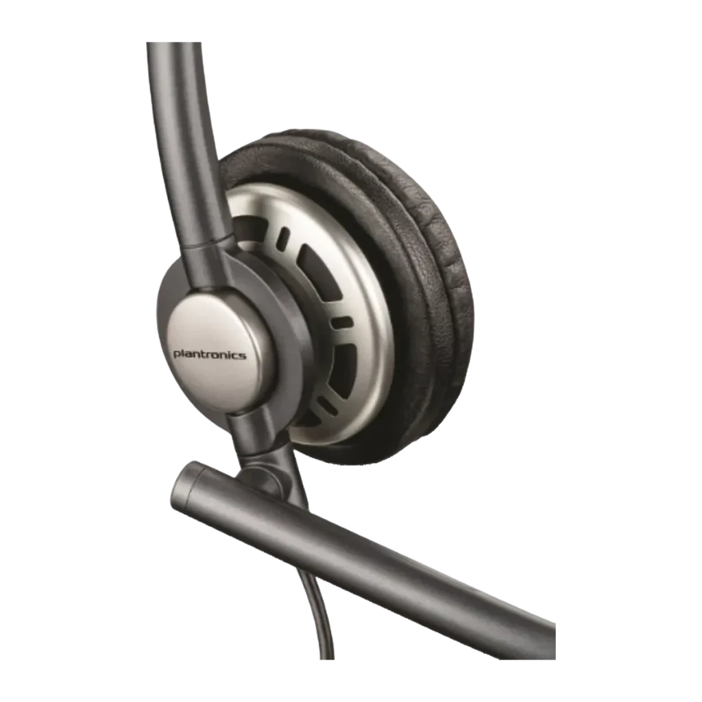 Auriculares Poly EncorePro HW715 Reducción de ruido Diadema Monoaural USB Tipo A Negro, detalle: altavoz monoaural