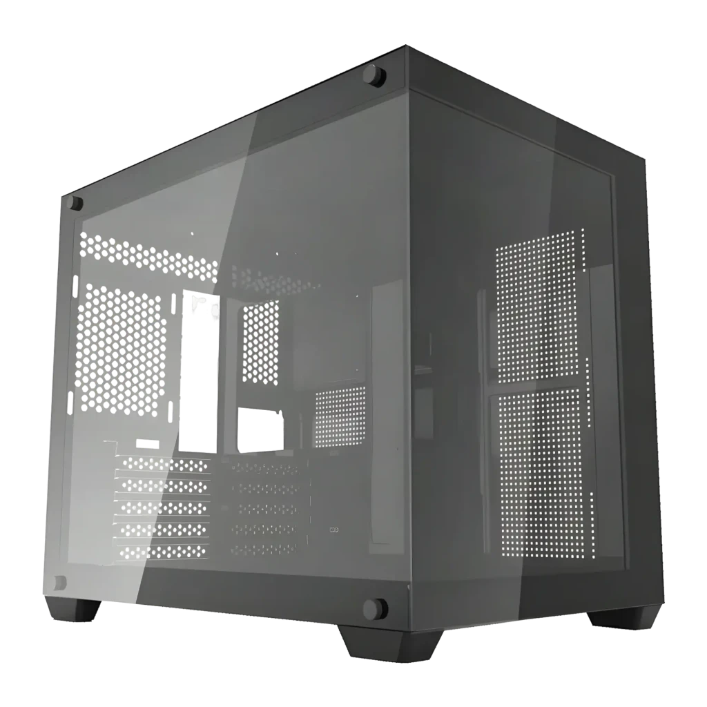 Caja PC Darkflash Midi Tower Cristal Templado mATX/ITX 360mm Negro C285MP