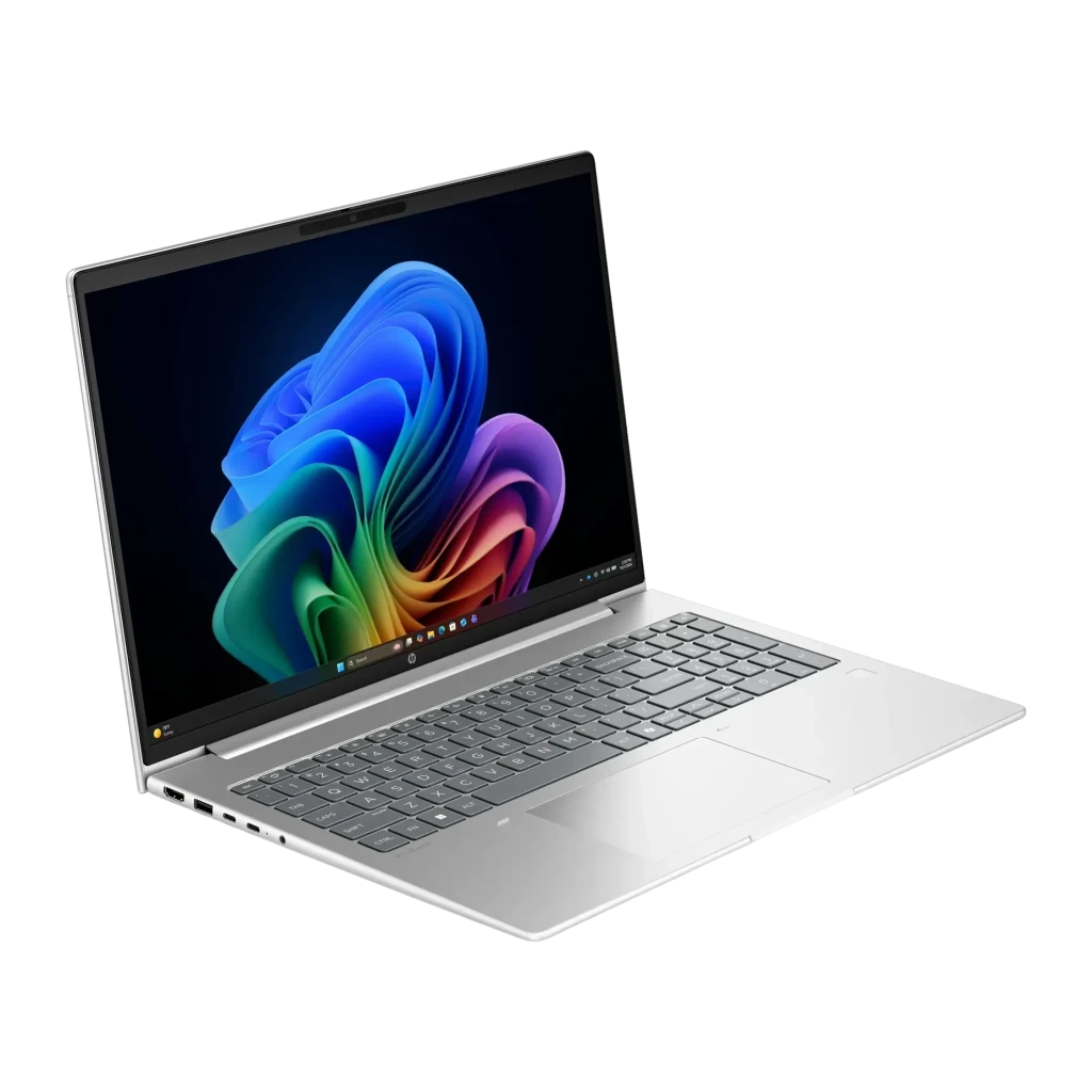 Portátil HP ProBook 4 G2i 16GB/512GB SSD 16 polegadas WUXGA IPS Intel Core 5 NVMe M.2 Windows 11 Pro Prata, detalhe: vista
