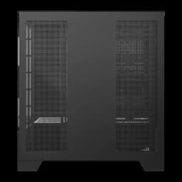 Caixa PC Darkflash DY451 Big Tower Vidro Temperado ATX / mATX / ITX Preto, detalhe: painel traseiro com malha perfurada