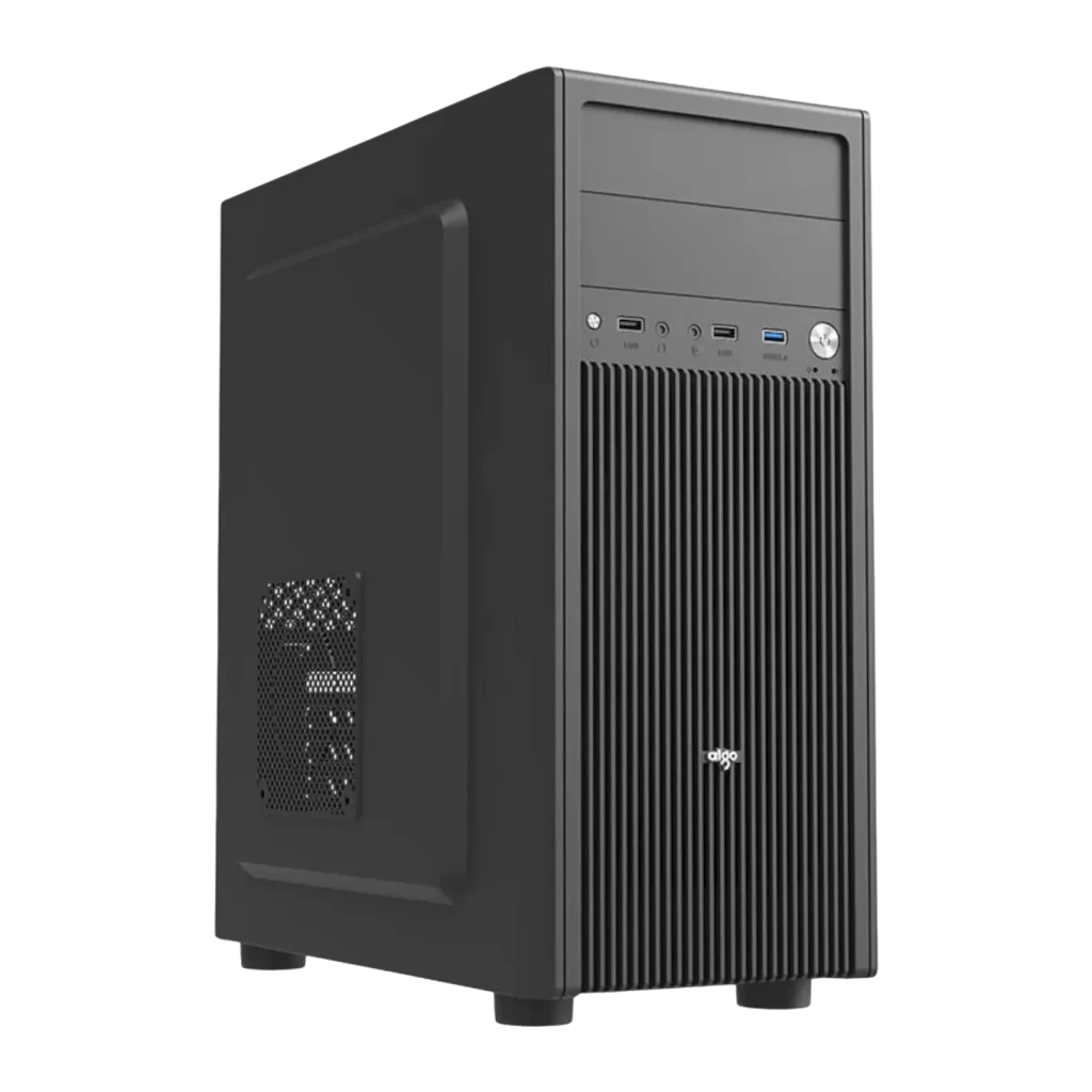 Caja PC Darkflash B351 Panel lateral metálico ATX / M-ATX / ITX Negro