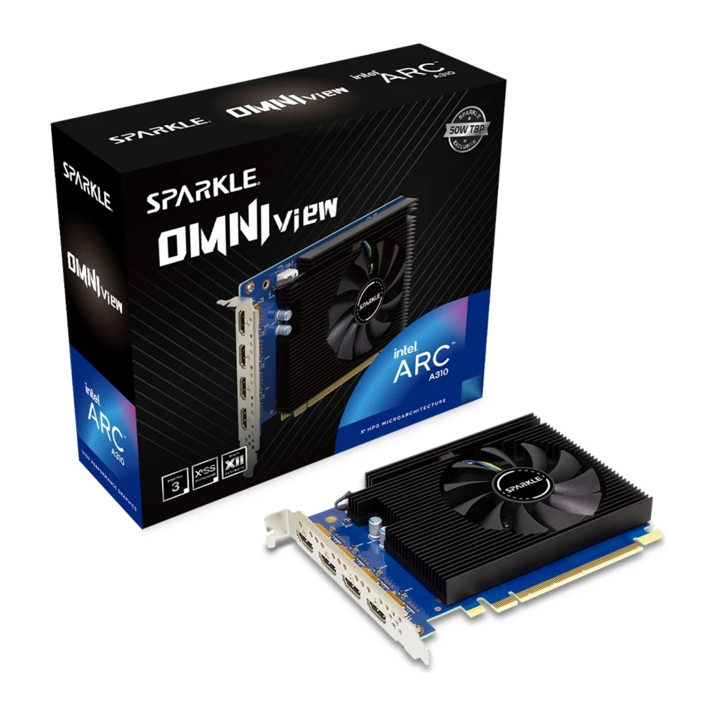 SPARKLE Arc A310 Omni View 4GB GDDR6