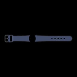 Correa smartwatch Samsung Two-tone Sport Band 20mm Galaxy Watch M/L Azul Marino, detalle: hebilla negra y agujeros de ajuste