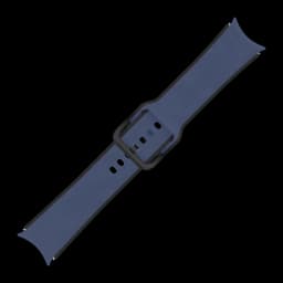 Correa smartwatch Samsung Two-tone Sport Band 20mm Galaxy Watch M/L Azul Marino, detalle: hebilla negra rectangular