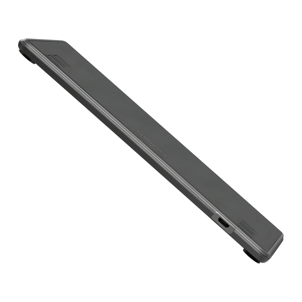 Tableta Gráfica Huion H430P Negro 4096 Niveles de Presión Sin batería, detalle lateral: perfil delgado y puerto USB-C visible