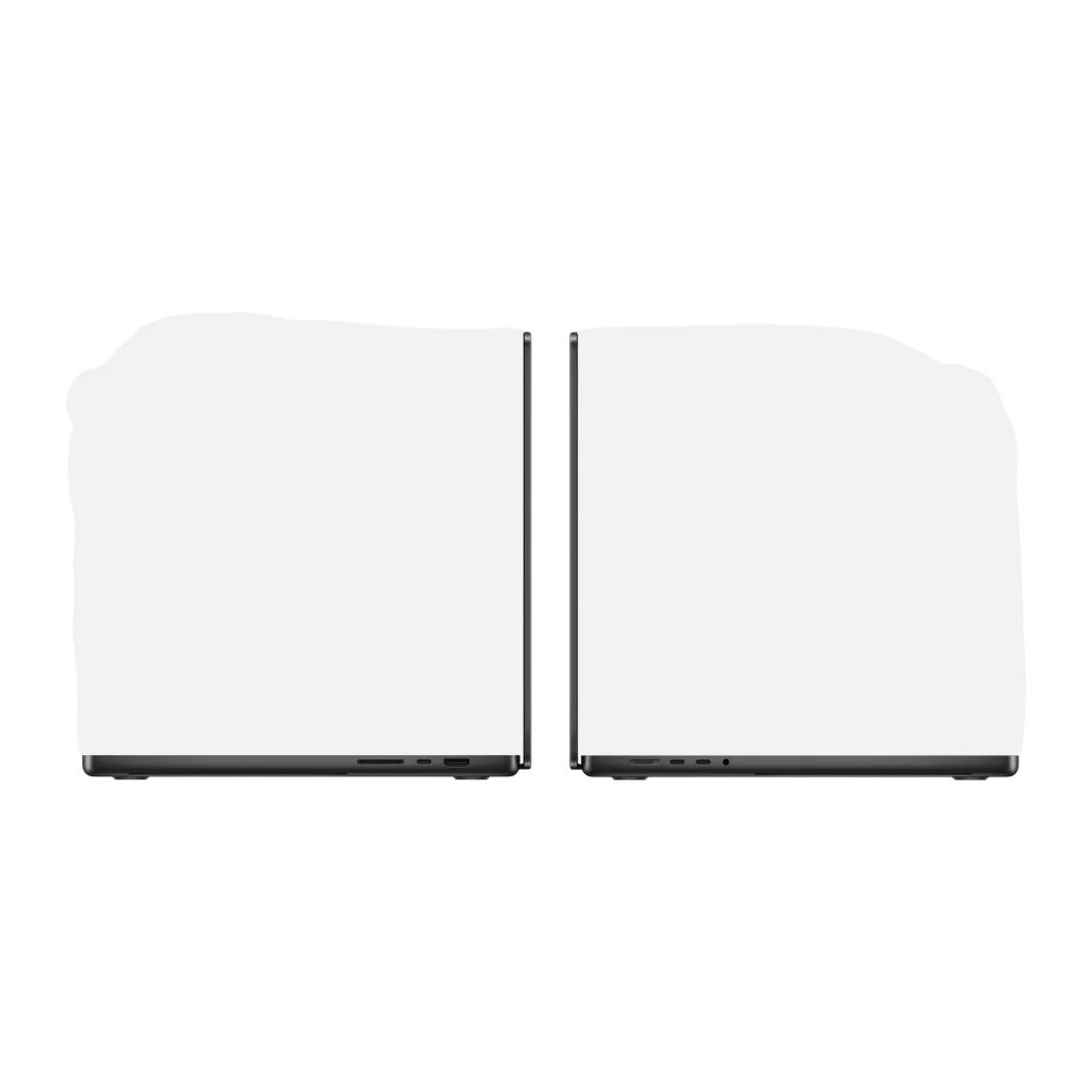 Portátil Apple MacBook Pro 16 polegadas 48GB/2TB 16,2 polegadas Liquid Retina XDR SSD macOS Tahoe Preto, detalhe: portas