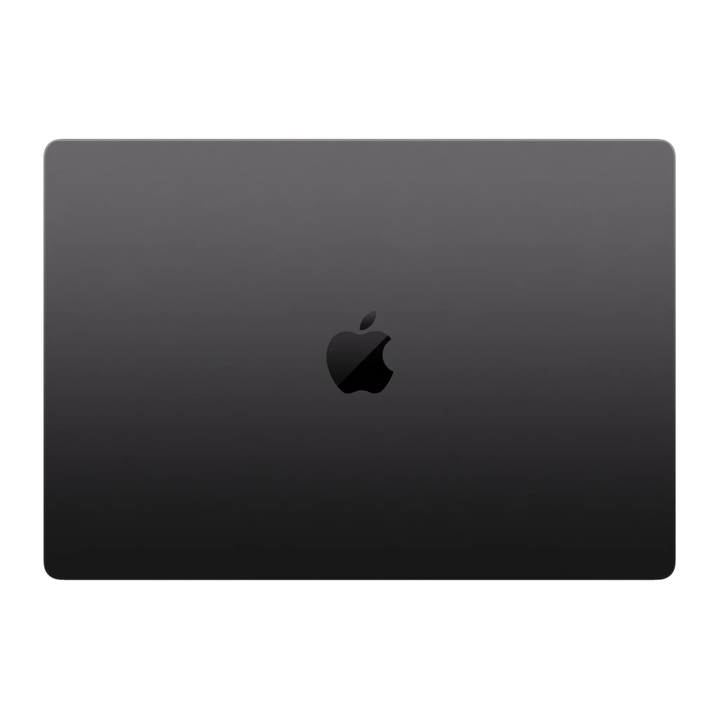 Portátil Apple MacBook Pro 16 polegadas 48GB/2TB 16,2 polegadas Liquid Retina XDR SSD macOS Tahoe Preto, vista traseira