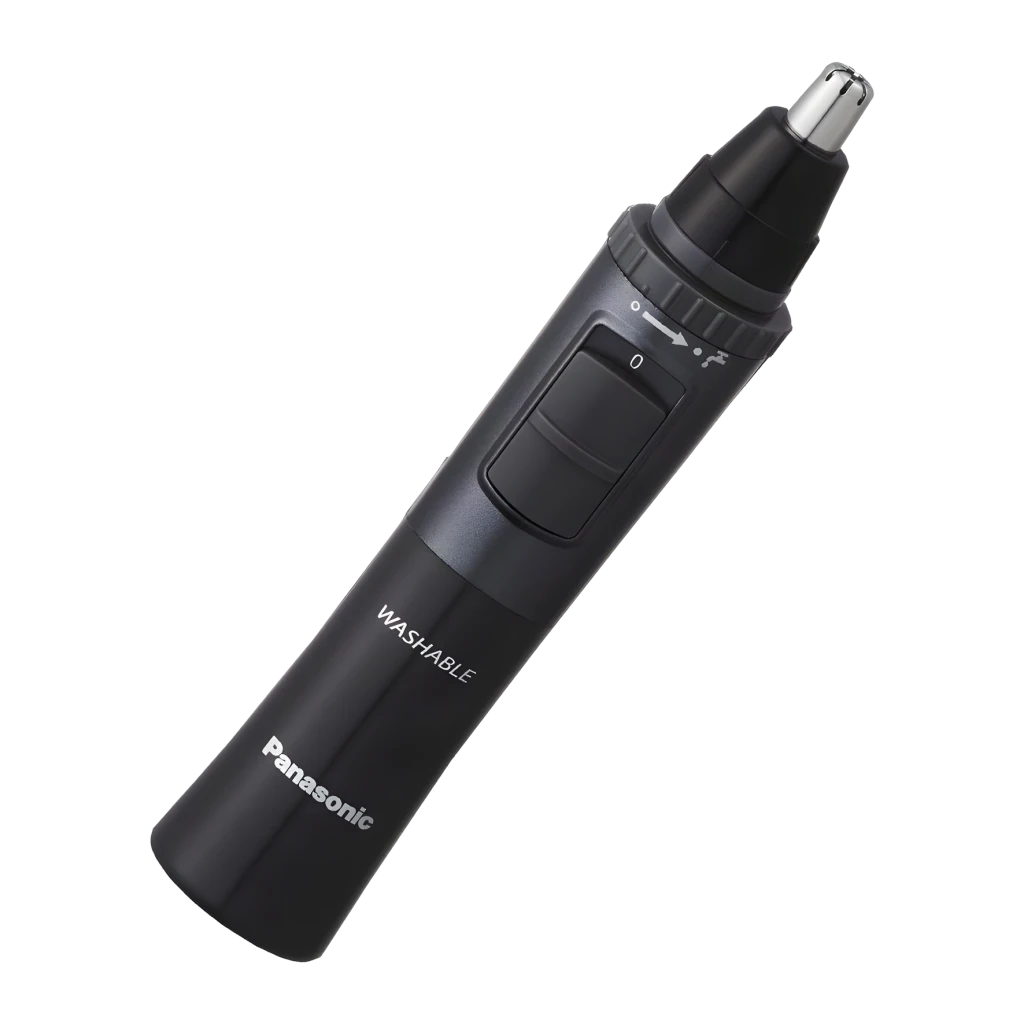 Tondeuse nez et oreilles Panasonic Sec et humide Sans fil Acier inoxydable ER-GN33-H301, détail: corps gris foncé