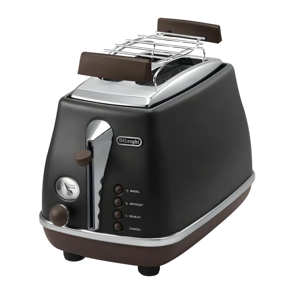 Tostador De'Longhi CTOV 2103.BK Parrilla Caliente 900W Negro
