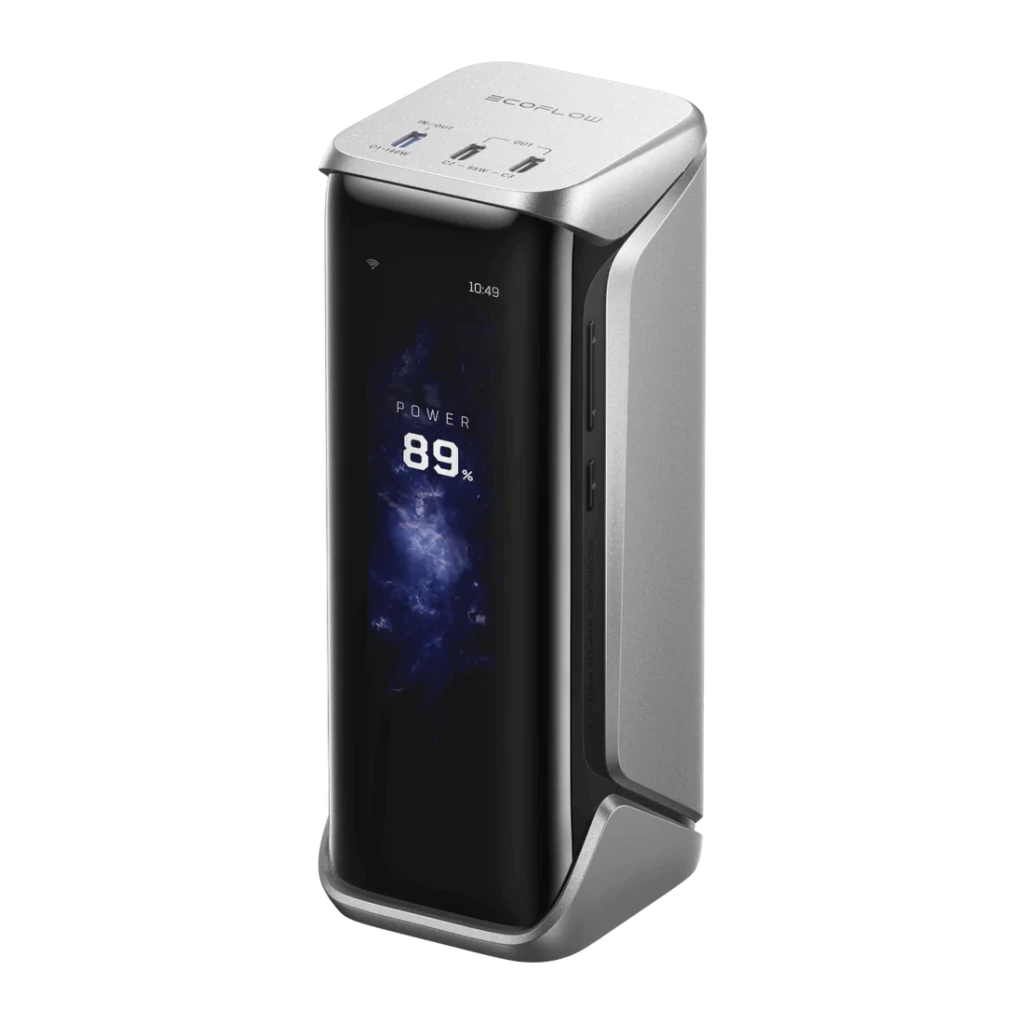 Power Bank EcoFlow RAPID Pro X 27650mAh Plata Cable USB-C integrado 300W