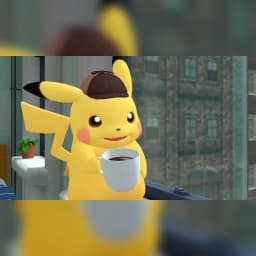 Jeu vidéo Nintendo « Détective Pikachu : Le retour » - Édition Standard pour Switch, en jeu: Pikachu coiffé d'un chapeau