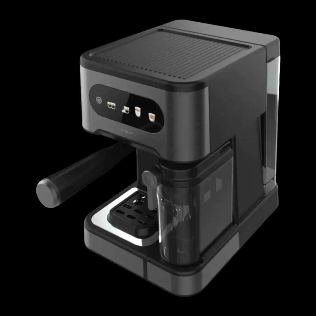 Máquina de Café Expresso Cecotec Power Espresso 20 ColdBrew Latte 1,5L Depósito de leite 20 bar Preto, detalhe: painel tátil