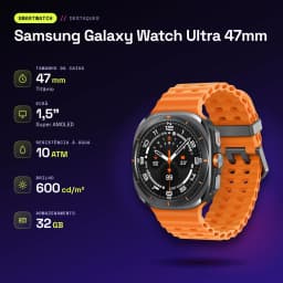 Samsung Galaxy Watch Ultra 47mm Gris Titanio Tensión Arterial - características