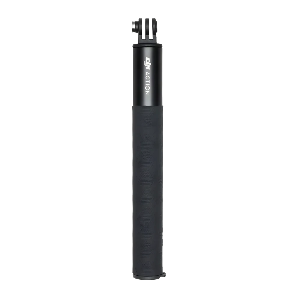 Palo Extensible DJI Osmo Action Extension Rod 1,5m Negro 0,3–1,5m ajustable, detalle: cuerpo compacto con agarre de goma