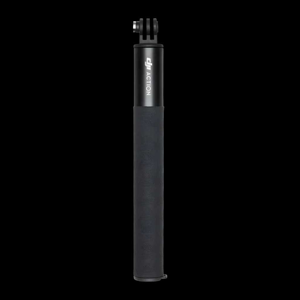 Palo Extensible DJI Osmo Action Extension Rod 1,5m Negro 0,3–1,5m ajustable, detalle: cuerpo compacto con agarre de goma