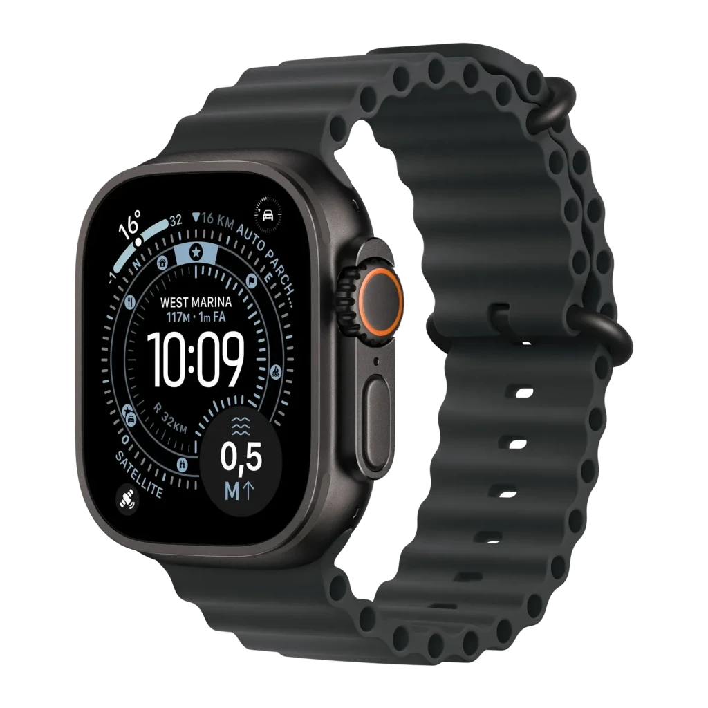 Apple Watch Ultra 3 GPS+Cellular 49mm Negro Correa Ocean NFC 72h Titanio 10ATM