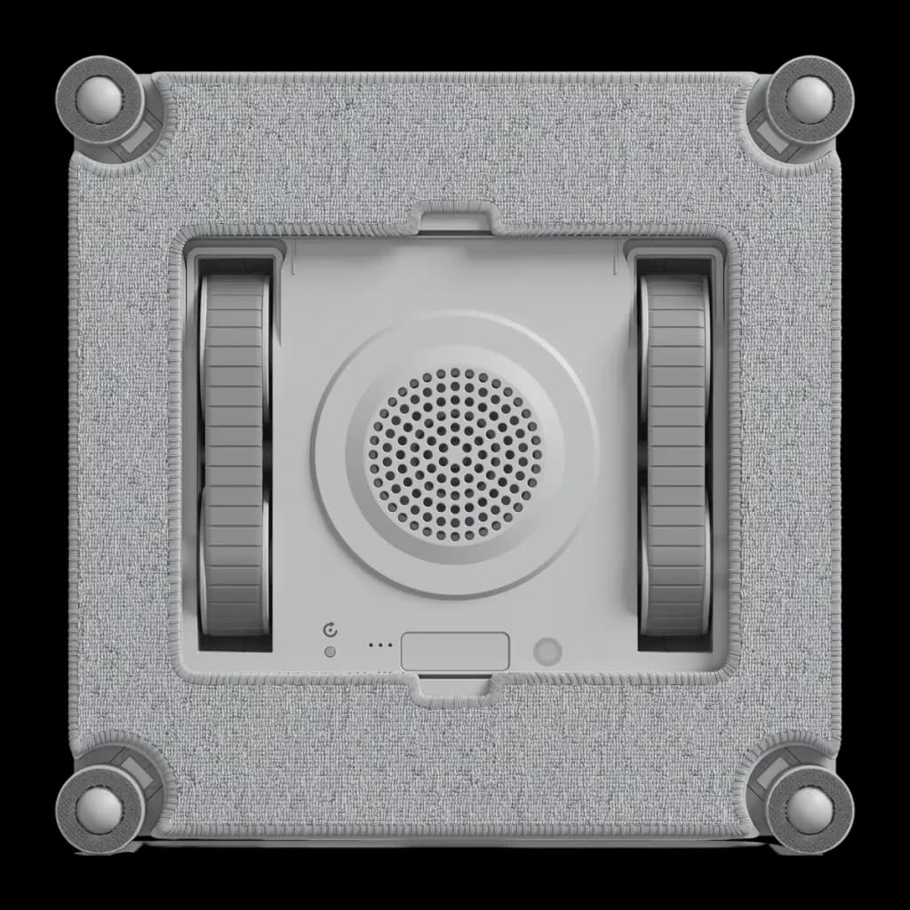 Robot limpiacristales Ecovacs Winbot Mini 2 Gris Depósito 230ml 7500Pa, vista trasera: motor de succión central, dos
