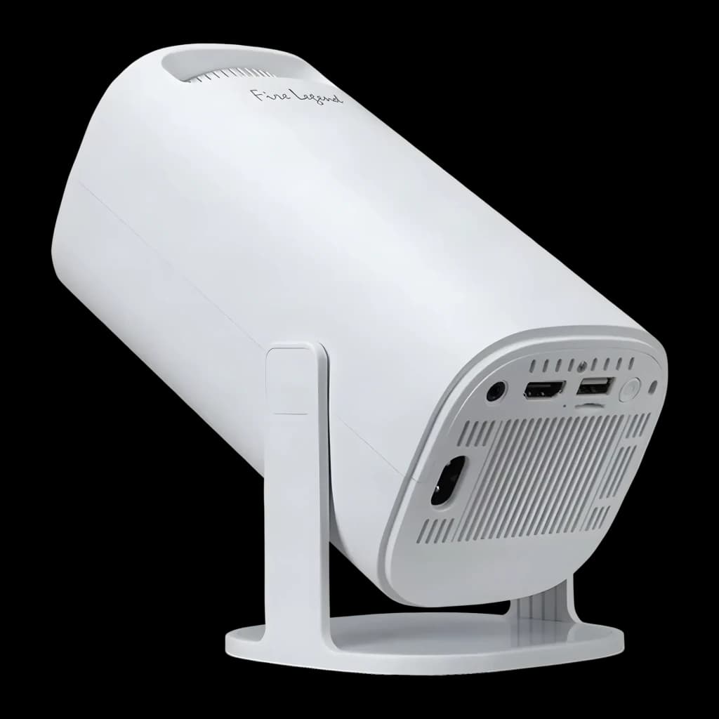Projecteur Acer MR.JXV11.001 1280x720 HD 720p LCD 180 lumens ANSI LED Blanc, vue arrière: ports USB et grille de ventilation