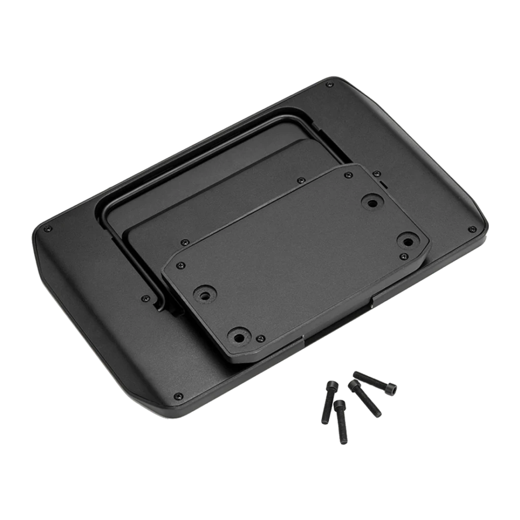 Table accessoire EcoFlow EFA-GLACIERC-TABLE Glacier Classic 45L Noir, vue arrière: platine de fixation avec points d'ancrage