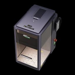 Graveur Laser Creality Falcon T1 Diode 20W avec caisson fermé, fenêtre transparente, plateau quadrillé, ventilation supérieure et bouton d’arrêt