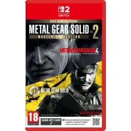 Jeu vidéo Konami Metal Gear Solid : Master Collection Vol. 2 Day One Edition Nintendo Switch 2, vue de face : pochette