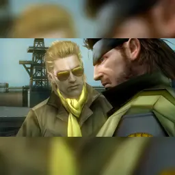 Jeu vidéo Konami Metal Gear Solid : Master Collection Vol. 2 Day One Edition Nintendo Switch 2, en jeu: deux personnages