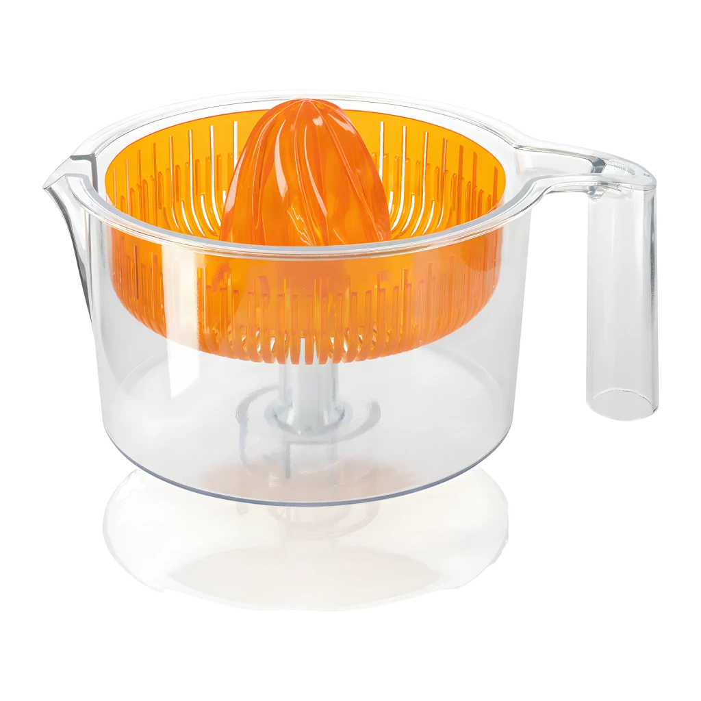 Espremedor Bosch para Robot de Cozinha MUM5 Laranja MUZ5ZP1, detalhe: cone espremedor laranja, coador e jarra transparente