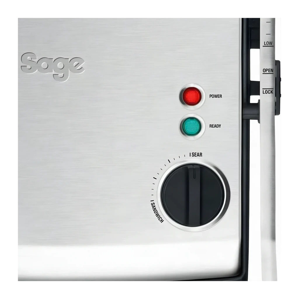 Parrilla de contacto Sage The Adjusta Grill 2200W Acero Inoxidable BGR200BSS - detalle 2