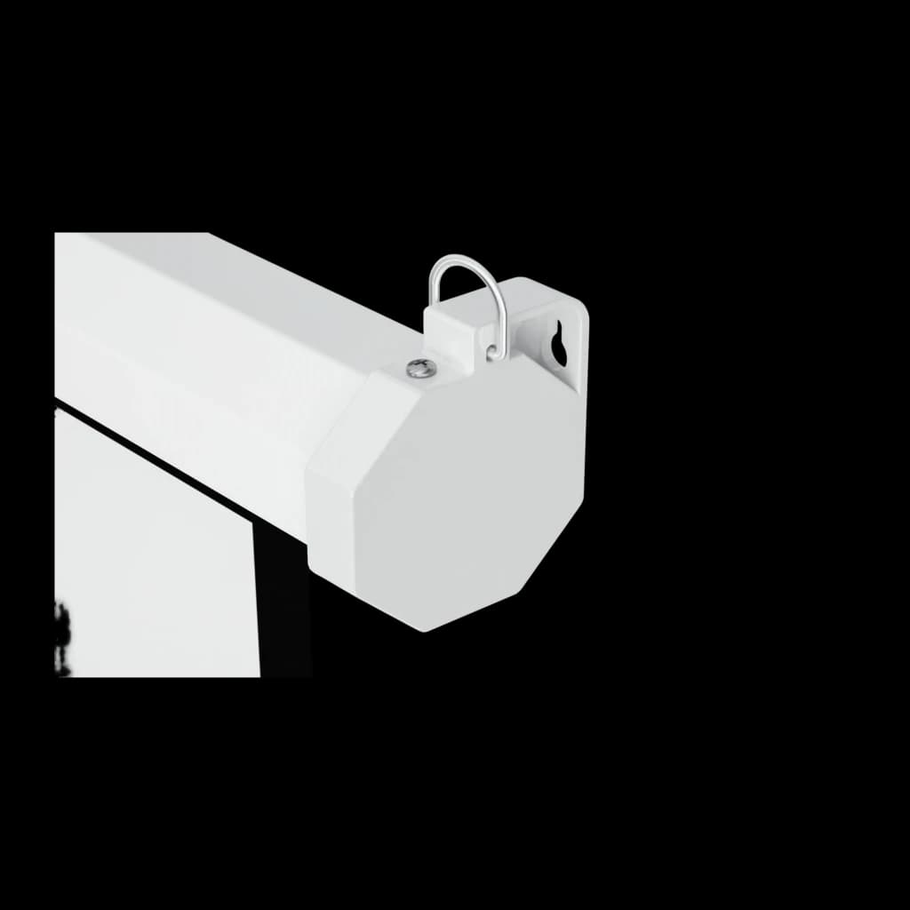 Écran de projection iggual 16:9 110 pouces 243×137 cm Électrique motorisé Blanc PSIES243, détail: moteur latéral