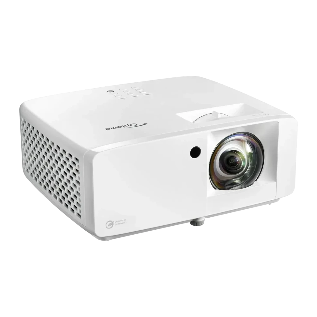 Proyector Optoma Láser Tiro Corto Full HD 1080p 4200 Lúmenes ANSI Blanco ZH451ST