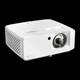 Proyector Optoma Láser Tiro Corto Full HD 1080p 4200 Lúmenes ANSI Blanco ZH451ST, vista frontal: lente gran angular, rejilla