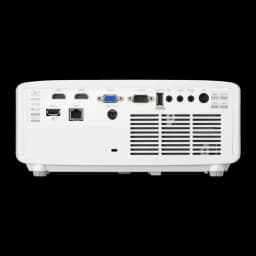 Proyector Optoma Láser Tiro Corto Full HD 1080p 4200 Lúmenes ANSI Blanco ZH451ST, vista trasera: panel de conectividad