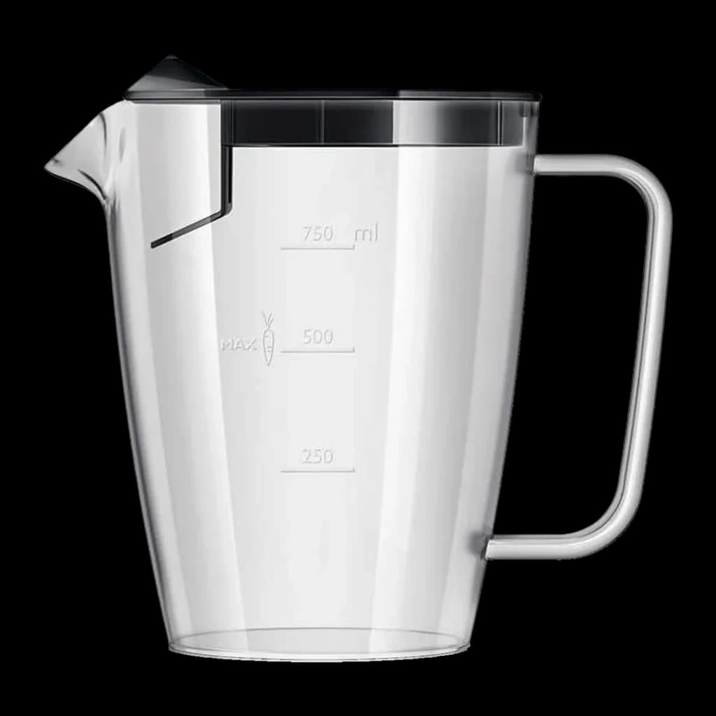Centrifugadora Philips Viva Collection 800W jarro 800ml / 1,2L polpa Preto HR1855/70, detalhe: jarro transparente