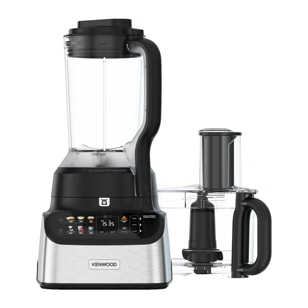 Procesador de alimentos Kenwood MultiPro OneTouch 3L 1000W Negro/Acero Inoxidable FDM73.480SS