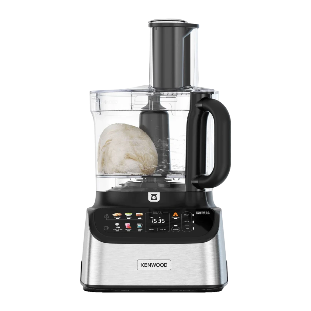 Robot de cozinha Kenwood MultiPro OneTouch 3L 1000W Preto/Aço inoxidável FDM73.480SS, detalhe: massa de pão no copo