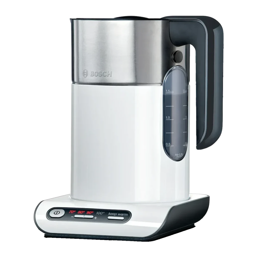 Hervidor eléctrico Bosch Styline 1,5L 2400W Blanco TWK8611P