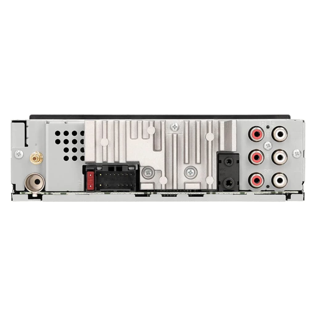 Autorradio Pioneer Negro 1 DIN Bluetooth 4.0 SXT-C10PS, vista trasera: conectores RCA, conector ISO y antena de antena FM