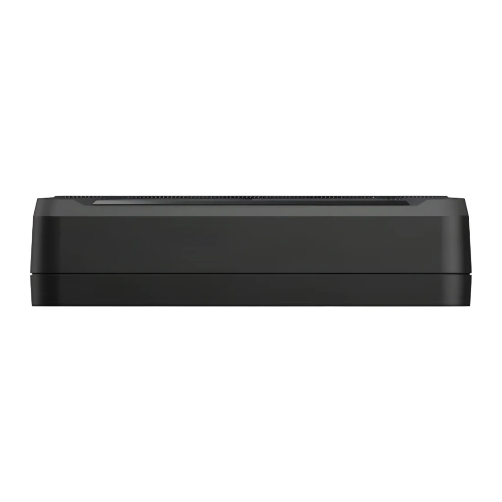 Caisson de basse voiture Kenwood Actif Classe D 160W RMS Noir KSC-PSW7EQ, vue avant: profil plat avec grille de ventilation