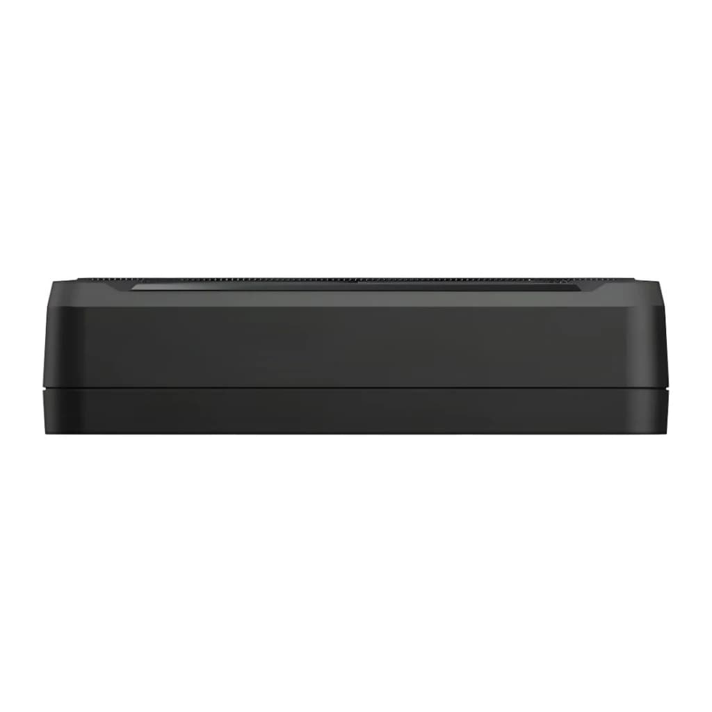 Caisson de basse voiture Kenwood Actif Classe D 160W RMS Noir KSC-PSW7EQ, vue avant: profil plat avec grille de ventilation