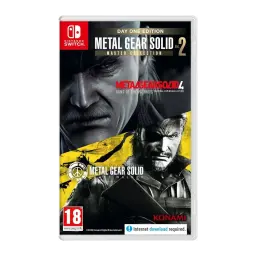 Jeu vidéo Konami Metal Gear Solid : Master Collection Vol. 2 Day One Edition Nintendo Switch, vue de face : pochette