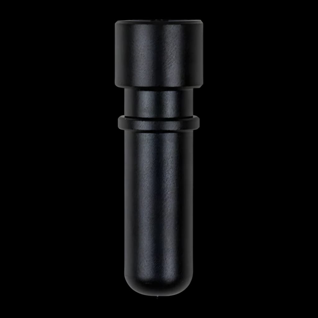 Lames de Rechange Liene pour Massicot PixCut S1 Noir PR001-65011, vue de face: capsule cylindrique noire mate avec tête