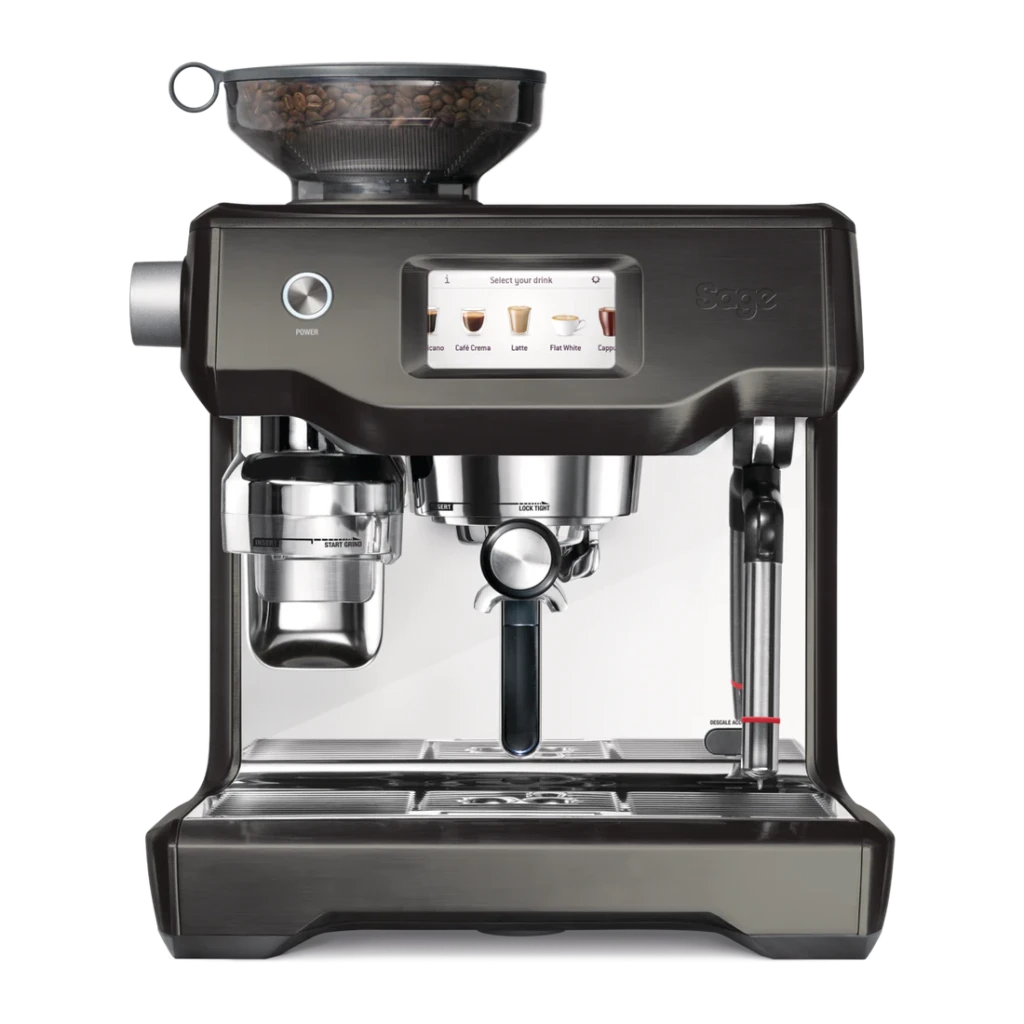 Cafetera superautomática Sage The Oracle Touch 2,5L Molinillo integrado Vaporizador automático Acero Inoxidable Negro