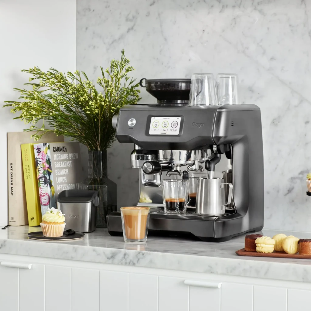 Cafetera superautomática Sage The Oracle Touch 2,5L Molinillo integrado Vaporizador automático Acero Inoxidable Negro