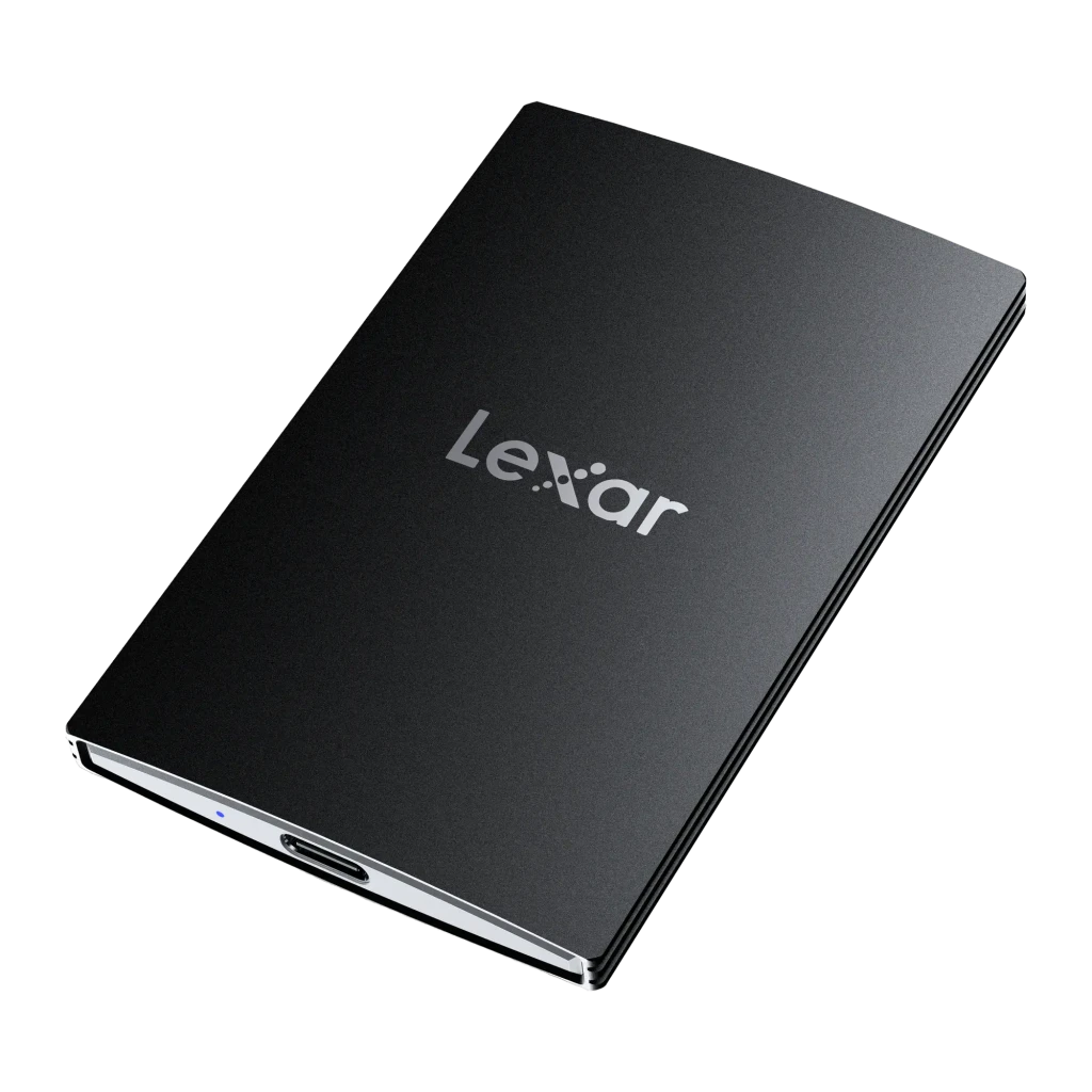 Disco SSD Portátil Lexar 1TB USB-C 3.2 Gen 2x2 Negro SL500