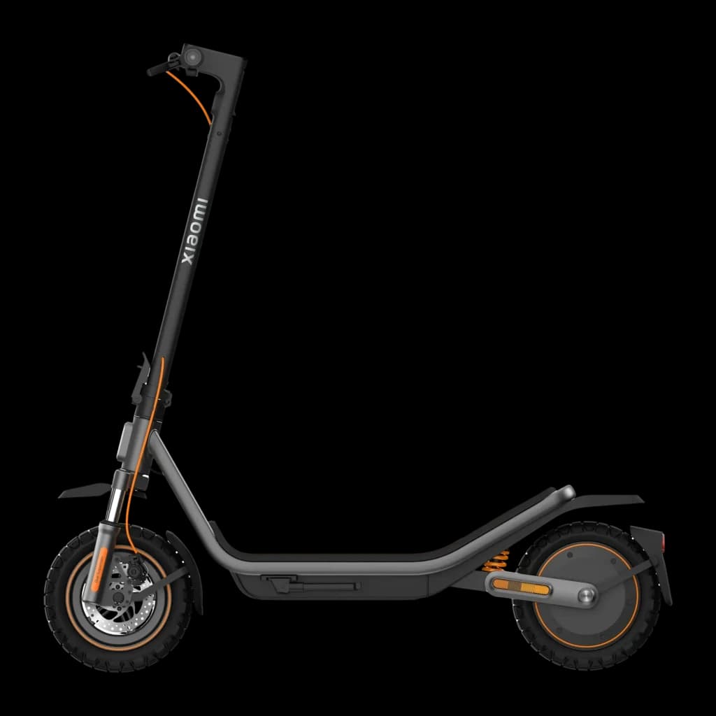 Trottinette Électrique Xiaomi Electric Scooter 6 Pro DE 400W 70km 25km/h 12 pouces Gris, vue frontale: profil latéral