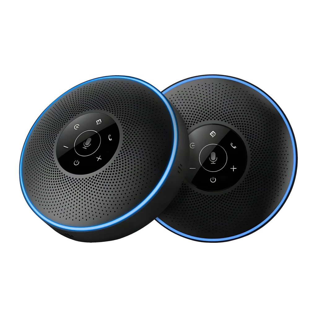 Altavoz de Conferencia EMEET OfficeCore M220 Pack 2 unidades 3W 10h Bluetooth 4.2 USB-C AUX Negro