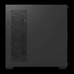 Caja PC Darkflash DS900 Negro + 7 Ventiladores ARGB Doble Cristal Templado 270°, detalle: panel lateral opaco con rejilla