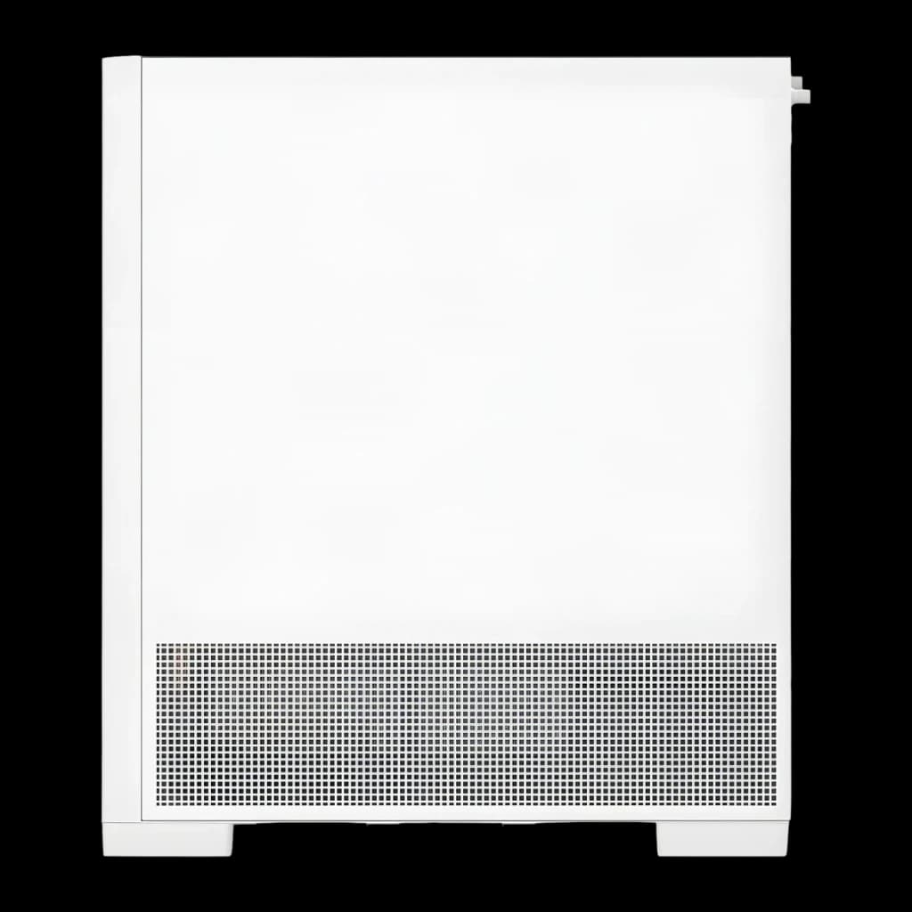 Caixa PC Darkflash AIRNOVA Vidro Temperado E-ATX 3x 120mm incluídas Branco, detalhe: painel lateral branco com grelha
