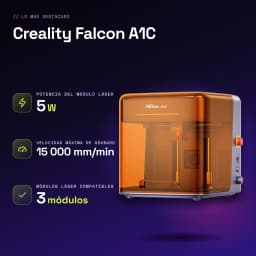 Graveur Laser Creality Falcon A1C Gris 5W - caractéristiques